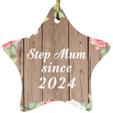 Step Mum Since 2024 - Star Ornament B