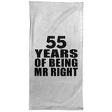 55th Anniversary 55 Years Of Being Mr Right - Hand Towel