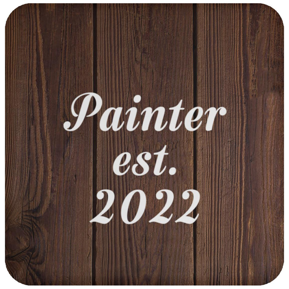 Painter Established Est. 2022 - Drink Coaster D