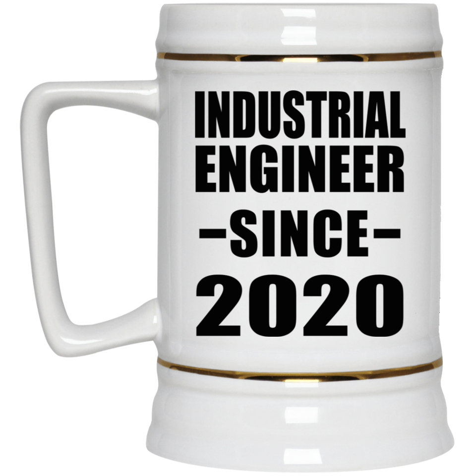 Industrial Engineer Since 2020 - Beer Stein