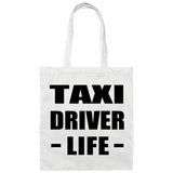 Taxi Driver Life - Tote Bag White