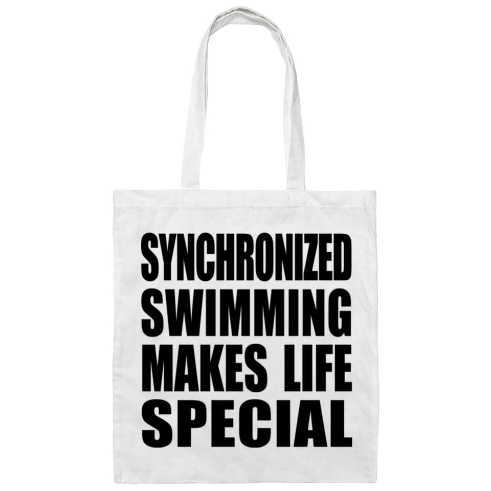 Synchronized Swimming Makes Life Special - Tote Bag White