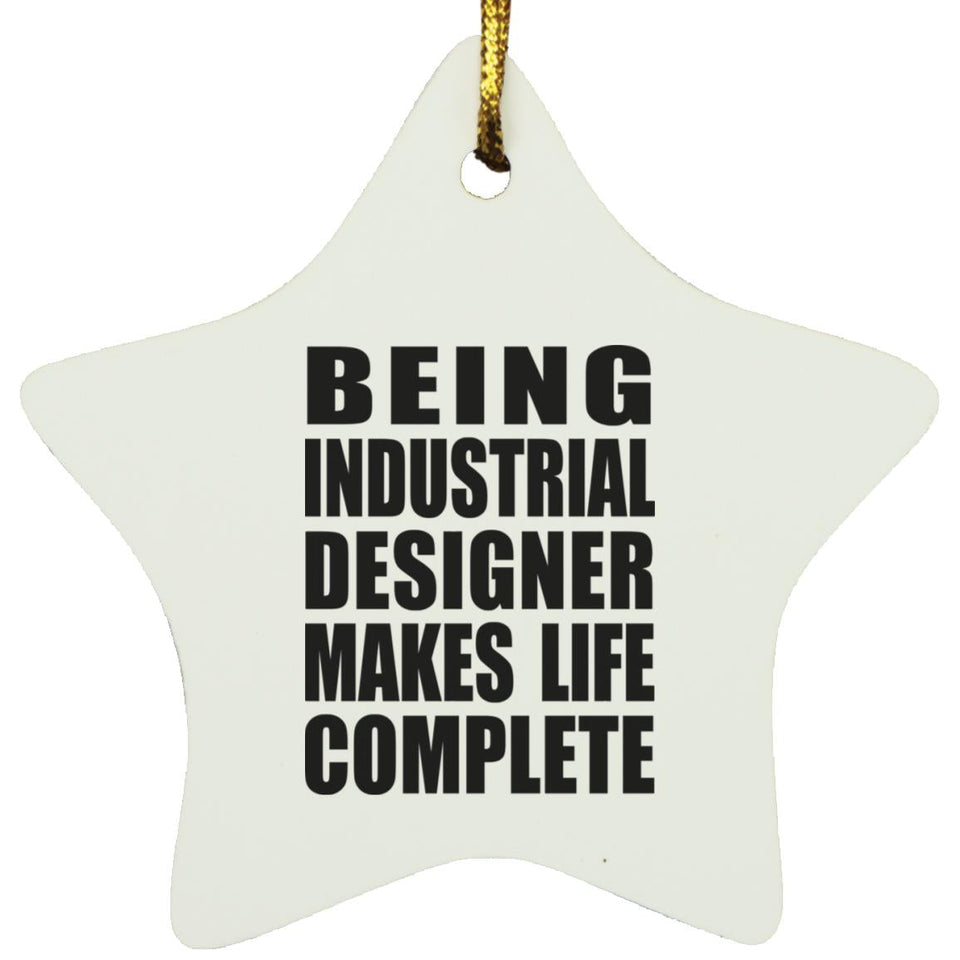 Being Industrial Designer Makes Life Complete - Star Ornament