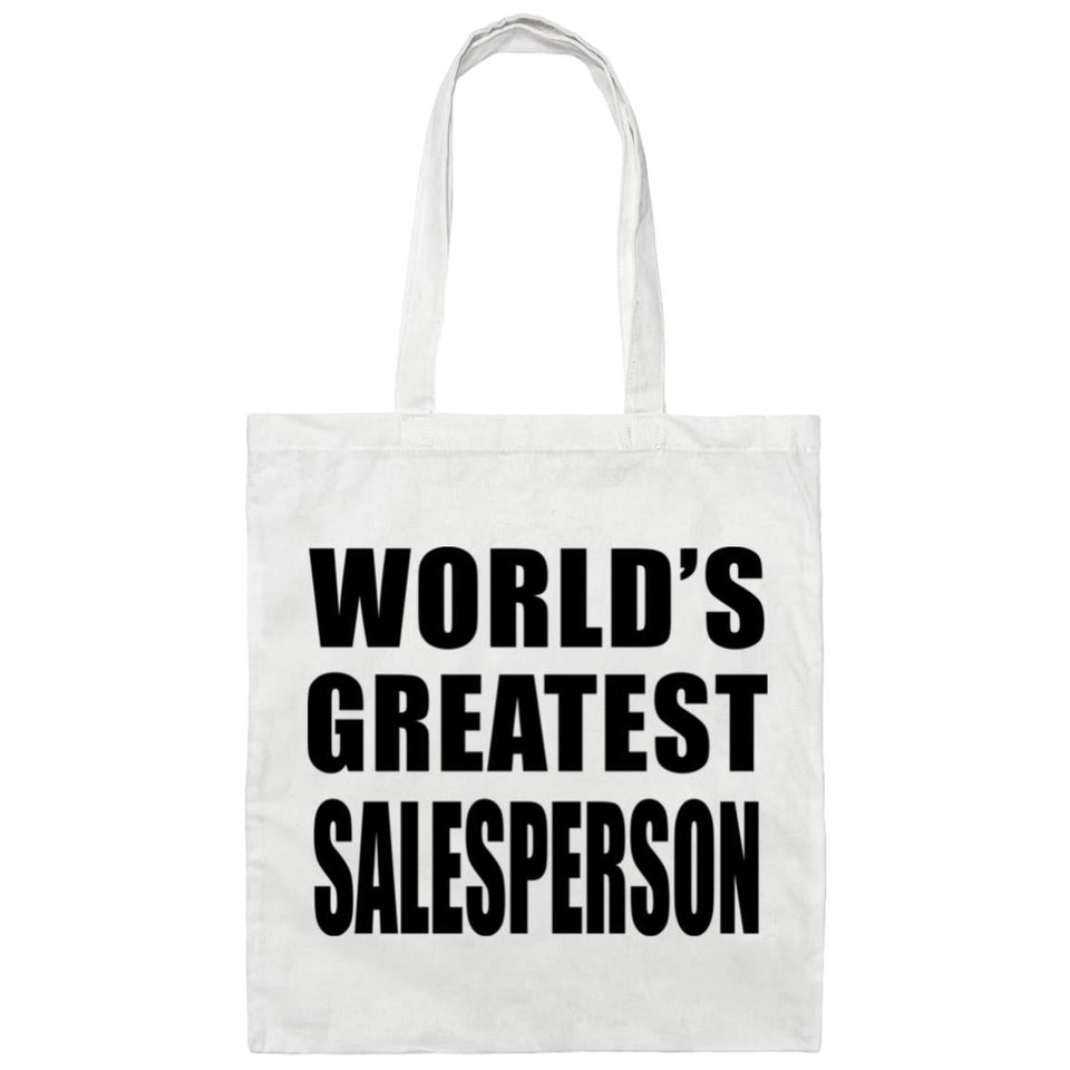 World's Greatest Salesperson - Tote Bag White