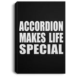 Accordion Makes Life Special - Canvas Portrait