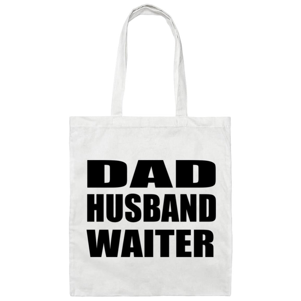 Dad Husband Waiter - Tote Bag White