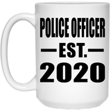 Police Officer Established EST. 2020 - 15oz Coffee Mug