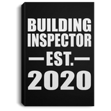 Building Inspector Established EST. 2020 - Canvas Portrait