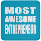 Most Awesome Entrepreneur - Drink Coaster