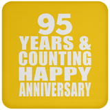 Happy 95th Anniversary 95 Years & Counting - Coaster