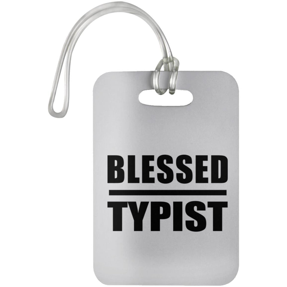 Blessed Typist - Luggage Bag Tag