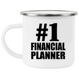 Number One #1 Financial Planner - 12oz Camping Mug