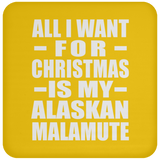 All I Want For Christmas Is My Alaskan Malamute - Coaster