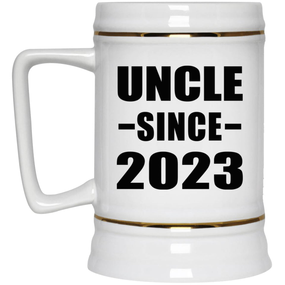 Uncle Since 2023 - Beer Stein
