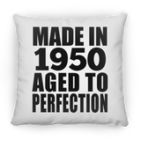 74th Birthday Made In 1950 Aged to Perfection - Throw Pillow