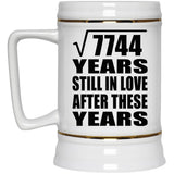 88th Anniversary Square Root of 7744 Years Still In Love - Beer Stein