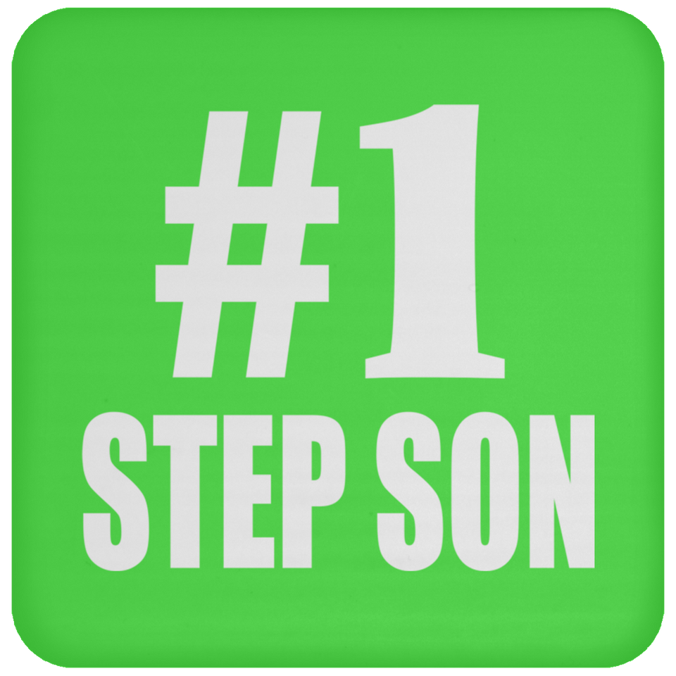Number One #1 Step Son - Drink Coaster
