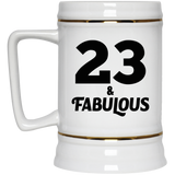 23rd Birthday 23 & Fabulous - Beer Stein