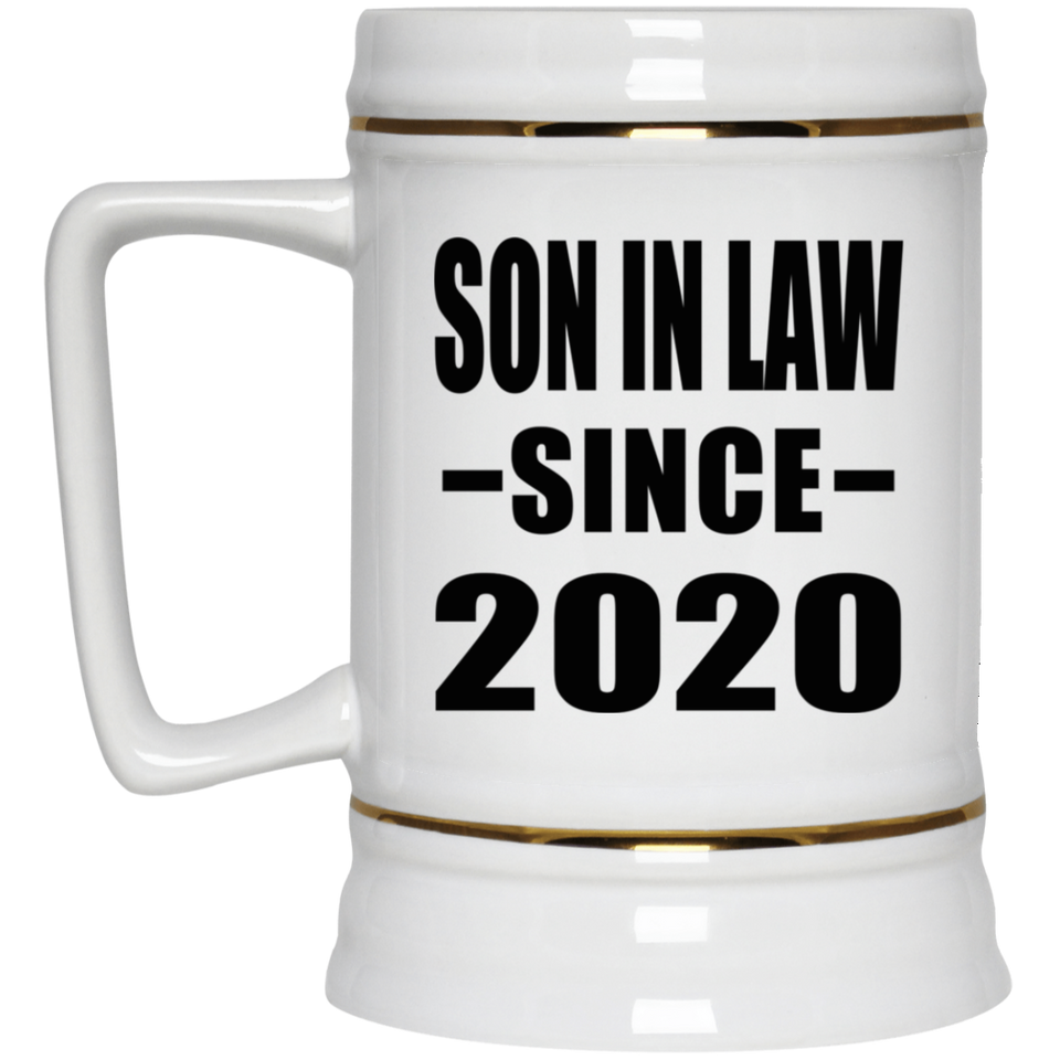 Son In Law Since 2020 - Beer Stein