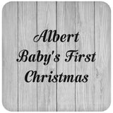 Albert Baby's First Christmas - Drink Coaster F