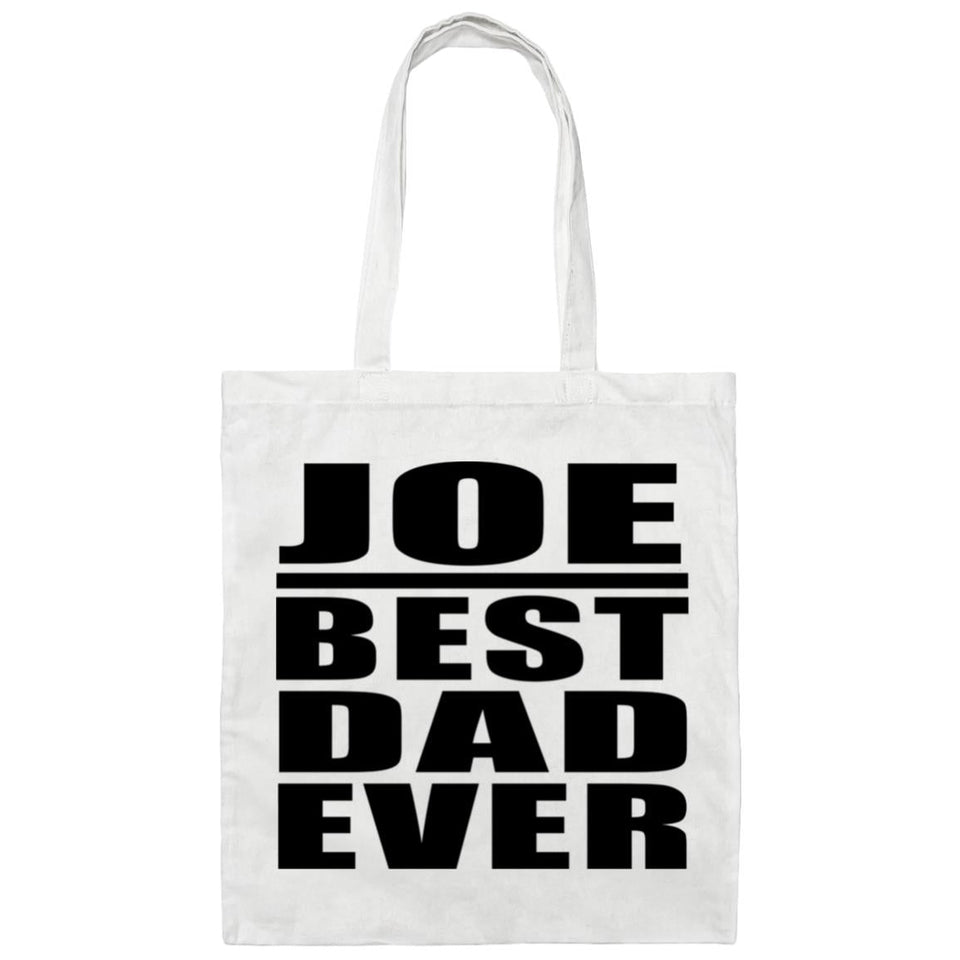 Joe Best Dad Ever - Tote Bag White