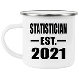 Statistician Established EST. 2021 - 12oz Camping Mug