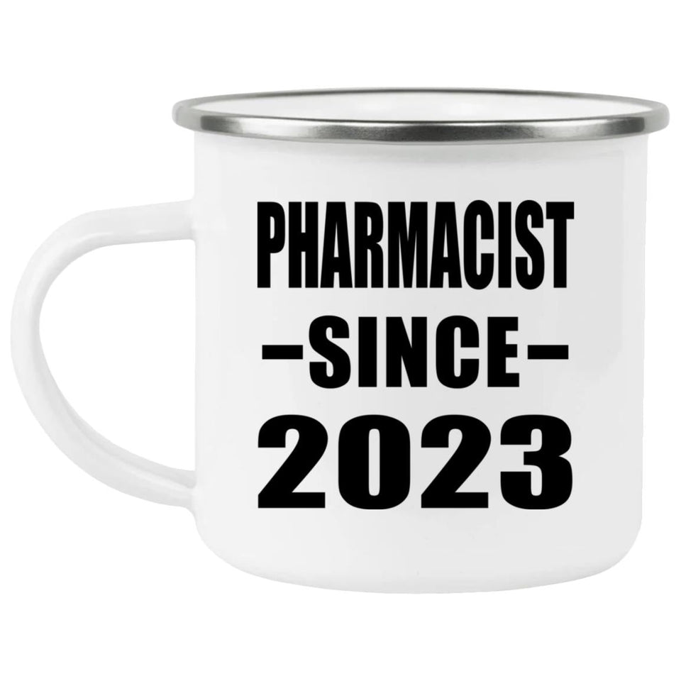 Pharmacist Since 2023 - 12oz Camping Mug