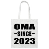 Oma Since 2023 - Tote Bag White