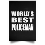 World's Best Policeman - Poster Portrait