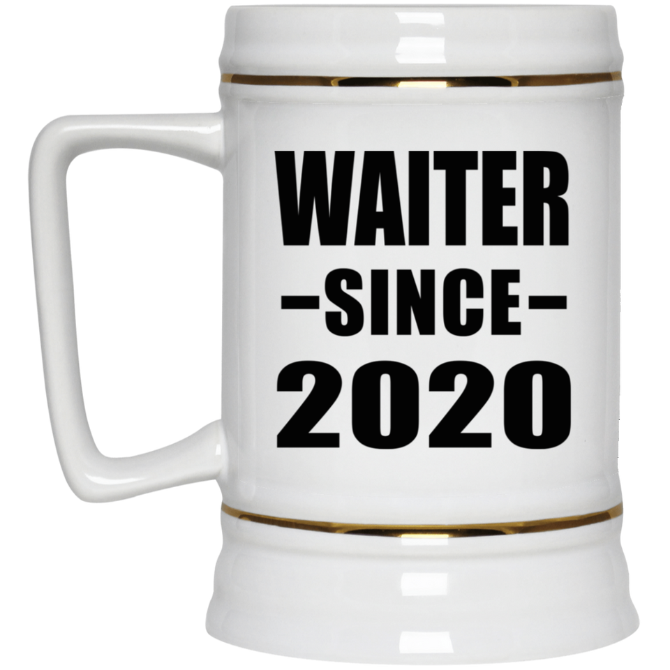 Waiter Since 2020 - Beer Stein