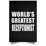World's Greatest Receptionist - Poster Portrait