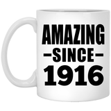 108th Birthday Amazing Since 1916 - 11oz Coffee Mug