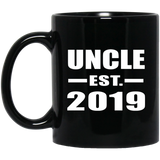 Uncle Established EST. 2019 - 11oz Coffee Mug Black
