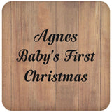 Agnes Baby's First Christmas - Drink Coaster C