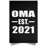 Oma Established EST. 2021 - Poster Portrait