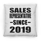 Sales Representative Since 2019 - Throw Pillow