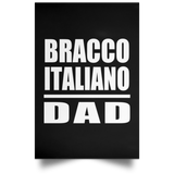 Bracco Italiano Dad - Poster Portrait
