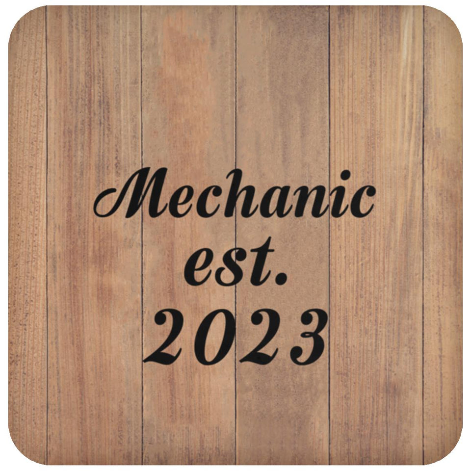 Mechanic Established Est. 2023 - Drink Coaster C