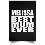 Melissa Best Mum Ever - Poster Portrait
