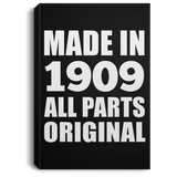 115th Birthday Made in 1909 All Parts Original - Canvas Portrait