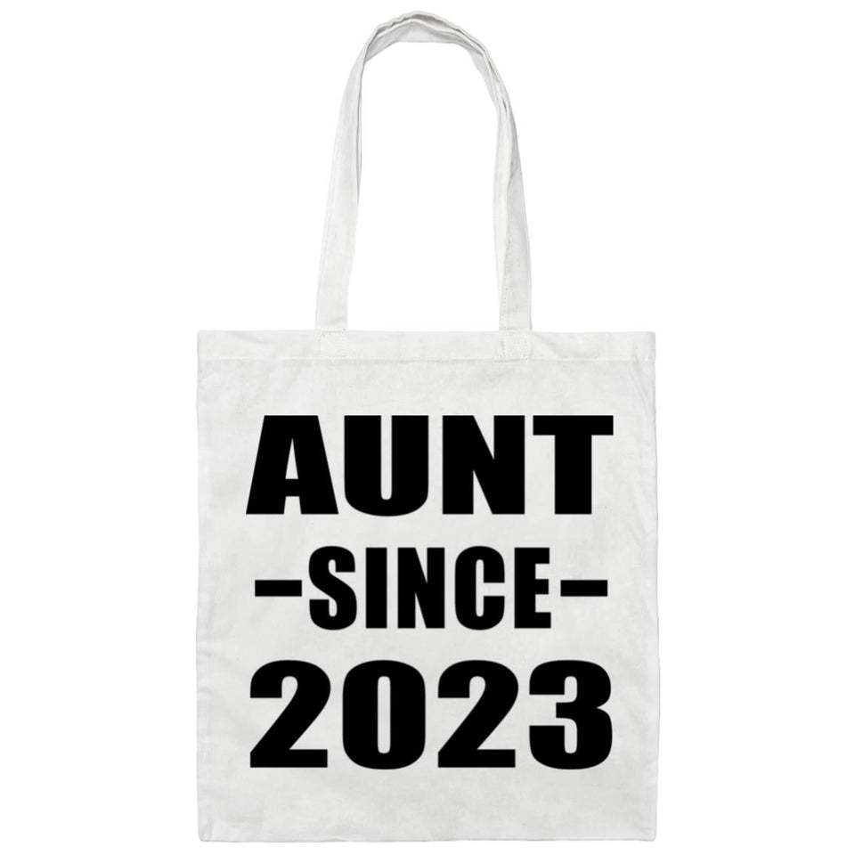 Aunt Since 2023 - Tote Bag White
