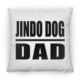 Jindo Dog Dad - Throw Pillow