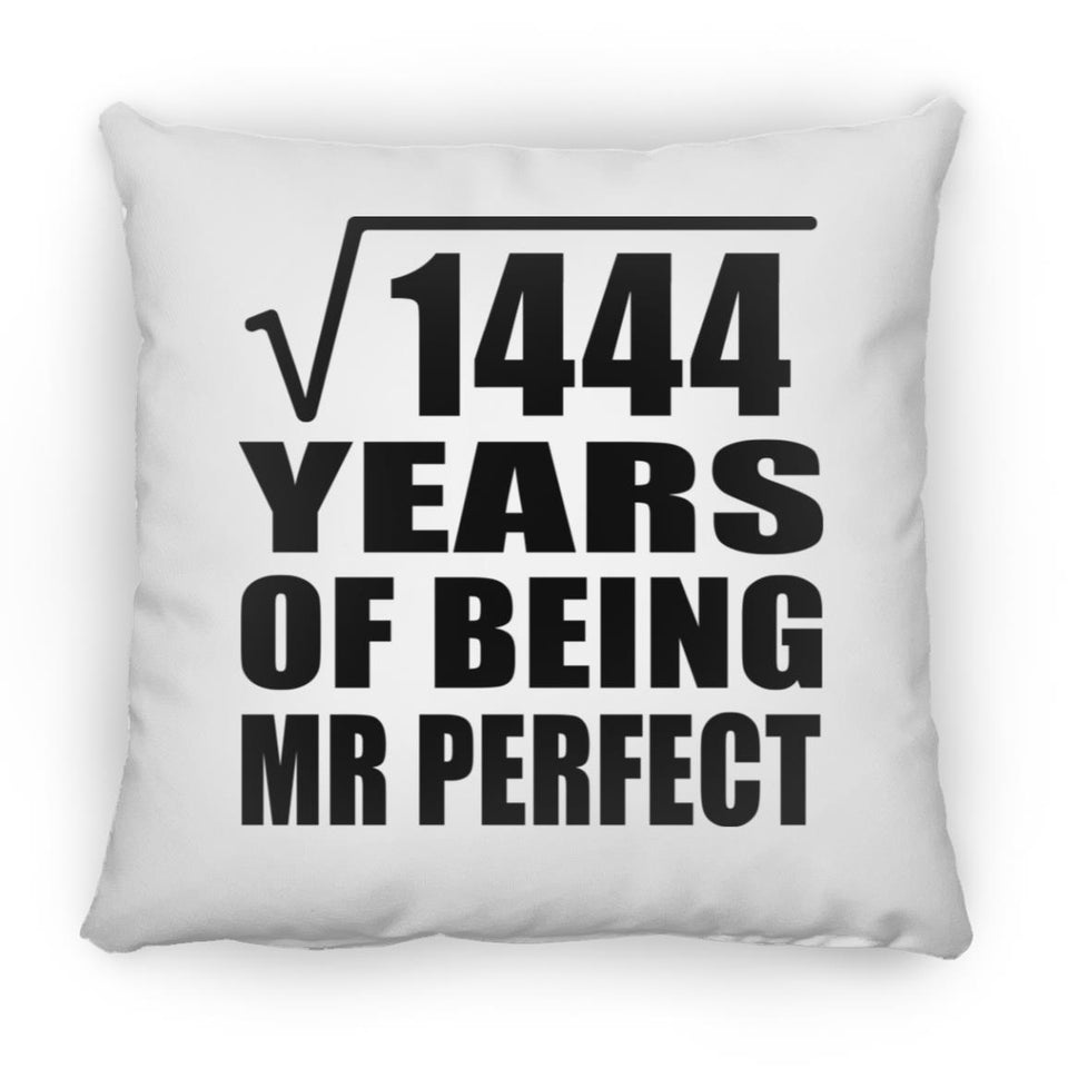 38th Anniversary Square Root of 1444 Years of Mr Perfect - Throw Pillow