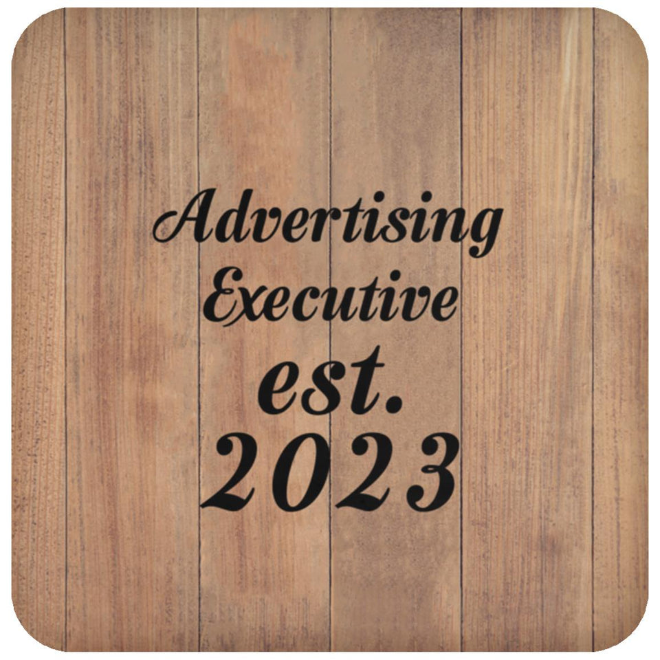 Advertising Executive Established Est. 2023 - Drink Coaster C