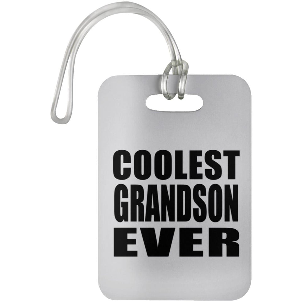 Coolest Grandson Ever - Luggage Bag Tag