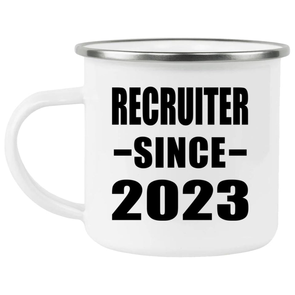 Recruiter Since 2023 - 12oz Camping Mug
