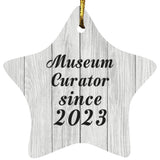 Museum Curator Since 2023 - Star Ornament F