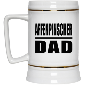 Affenpinscher Dad - Beer Stein