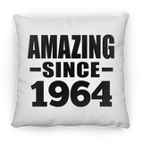 60th Birthday Amazing Since 1964 - Throw Pillow
