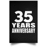 35th Anniversary 35 Years Anniversary - Poster Portrait